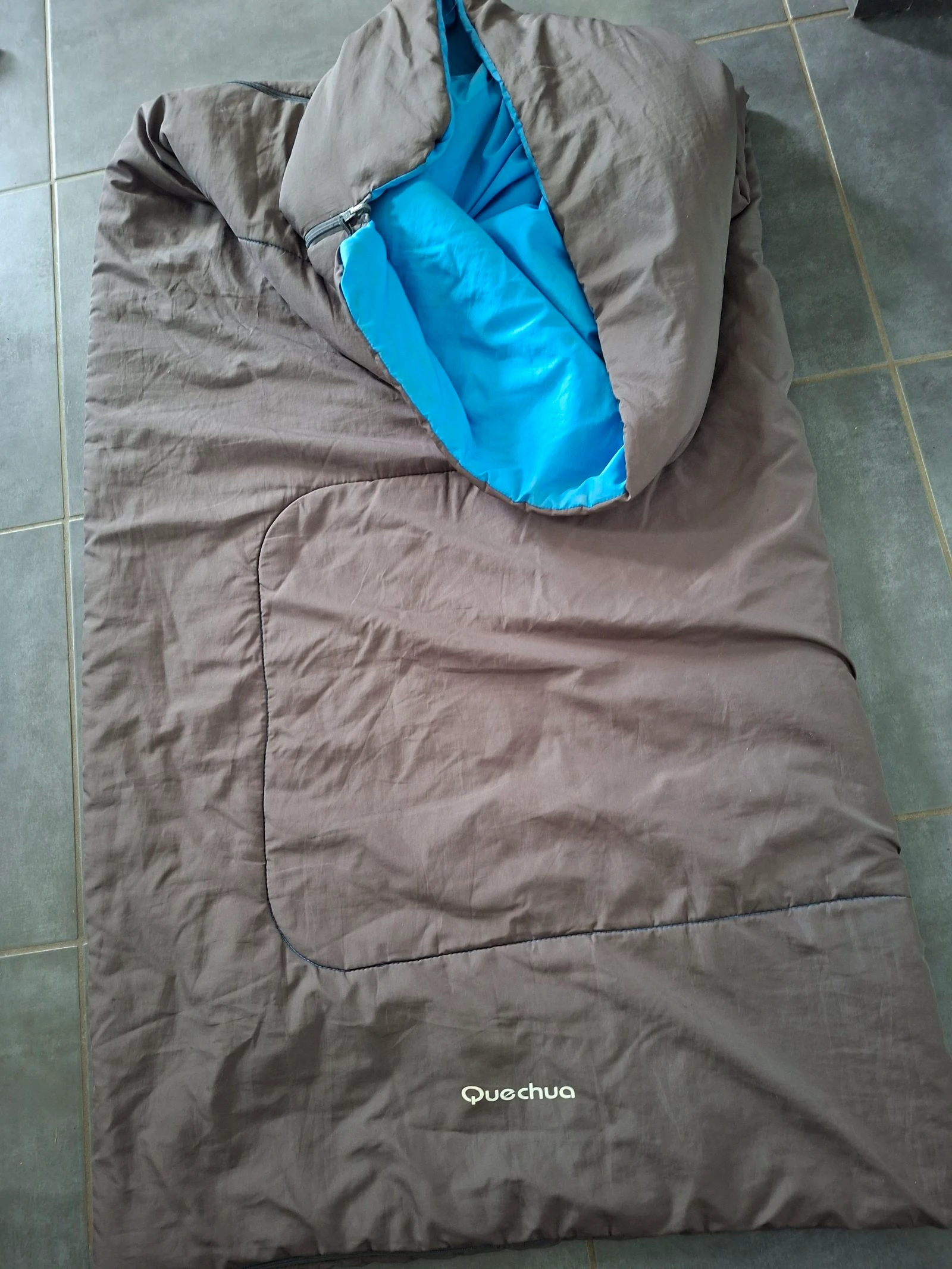 Saco de dormir Decathlon Queschua talla grande 190 cm – photo 2